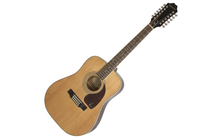Epiphone DR-212 NATURAL CH HDWE