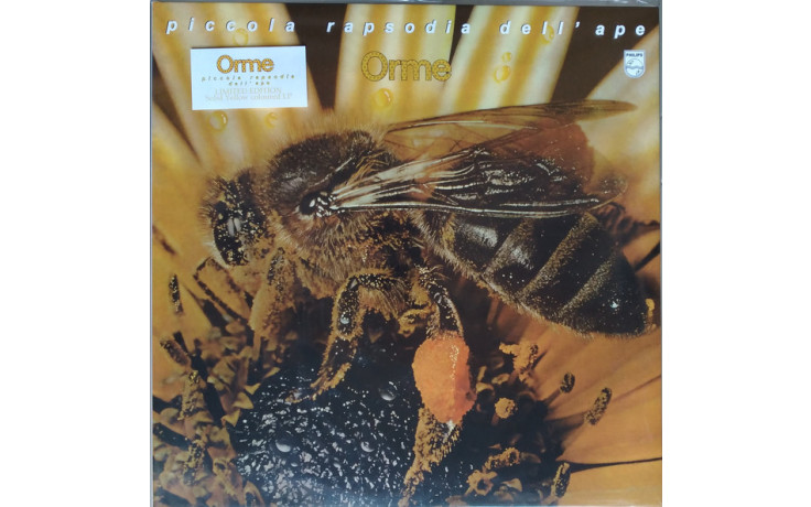 LE ORME - PICCOLA RAPSODIA DELL"APE 2017 (6323 102, LTD., Yellow) PHILIPS/EU MINT (8016158019544)