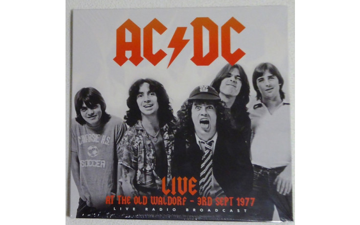 AC/DC - LIVE AT THE OLD WALDORF - 3RD SEPT 1977 2018 (CL75488, 180 gm.) CULT LEGENDS/EU MINT (8717662575495)