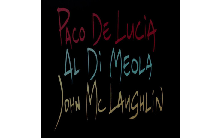 JOHN MCLAUGHLIN / AL DI MEOLA / PACO DE LUCIA – THE GUITAR TRIO 1996/2018 (538 322-5) VERVE/UE MINT (0600753832257)