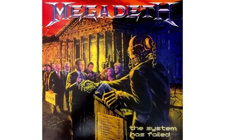 Megadeth - The System Has Failed. 2004/2019 (bmgcat245lp) Bmg/eu Mint (4050538374049)