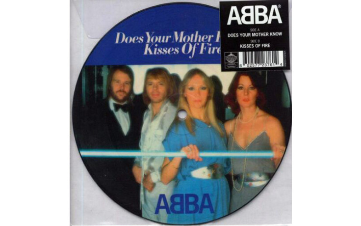 ABBA - DOES YOUR MOTHER KNOW 1979/2019 (00602577237614, 7", 45 RPM, Single, Picture) POLAR/EU MINT (0602577237614)