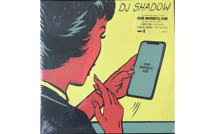 DJ SHADOW – OUR PATHETIC AGE 2 LP 2019 (MSAP0088LP, Blue sleeve) MASS APPEAL/EU MINT (0812814024888)