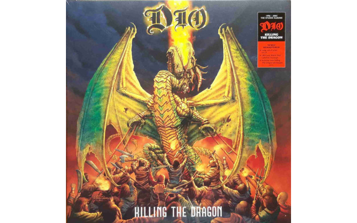 DIO - KILLING THE DRAGON 2009/2020 (BMGCAT388LP, 180 gm.) BMG/EU MINT (4050538597257)