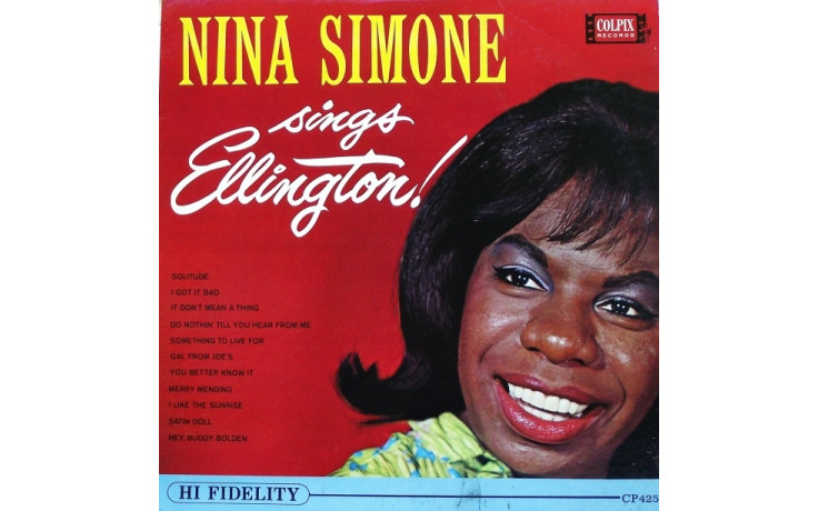 NINA SIMONE - SINGS ELLINGTON 1962 (8436542011082, 180 gm. RE-ISSUE) WAX TIME/EU MINT (8436542011082)