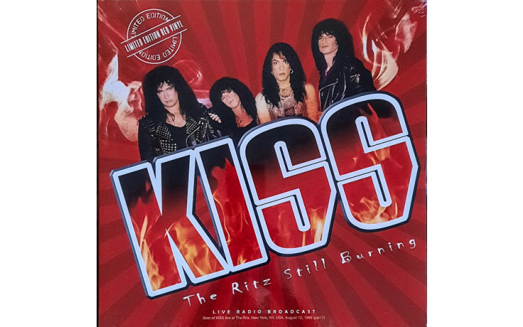 KISS - THE RITZ STILL BURNING 2021 (CL84749, Red) STEMRA MUSIC INC/EU MINT (8717662584749)