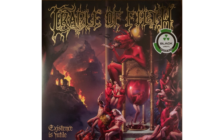 CRADLE OF FILTH - EXISTENCE IS FUTILE 2 LP Set 2021 (54161,LTD., Black) NUCLEAR BLAST/EU MINT (0727361541613)