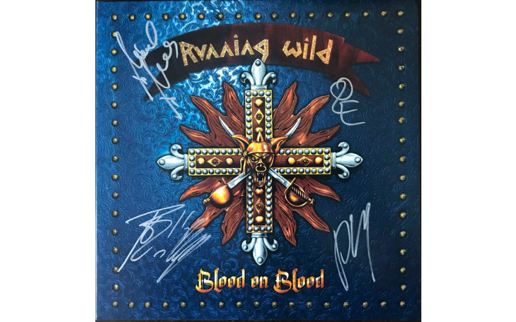 RUNNING WILD - BLOOD ON BLOOD 2 LP Set 2021 (SPV2858512LP, Blue) STEAMHAMMER/EU MINT (0886922858512)