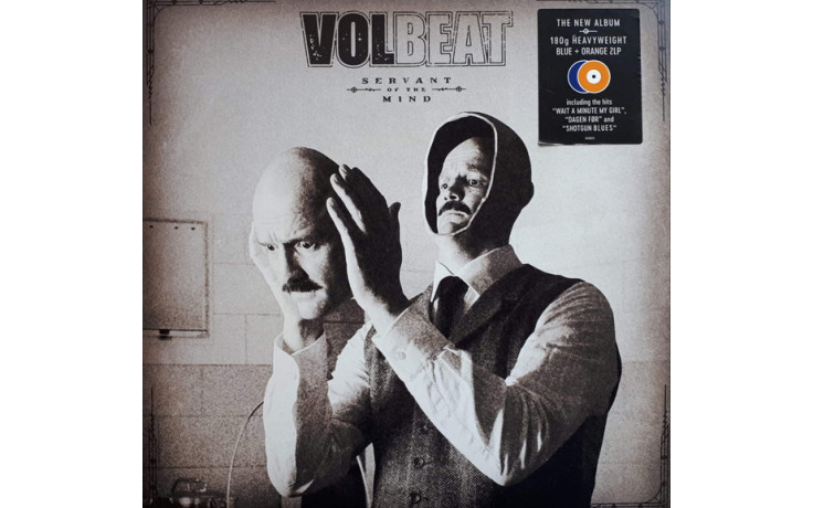Volbeat - Servant Of The Mind 2021 (3830624, Ltd., 180 Gm., Orange/blue) Universal/eu Mint (0602438306244)