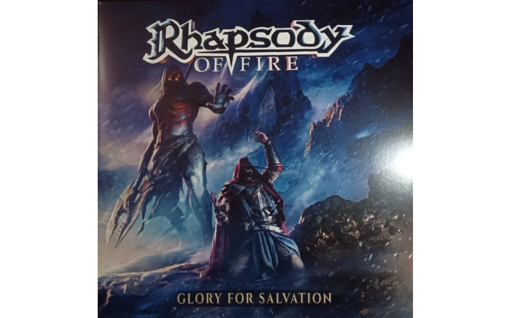RHAPSODY OF FIRE - GLORY FOR SALVATION 2 LP Set 2021 (AFM 719, LTD., Blue) AFM/EU MINT (0884860392013)