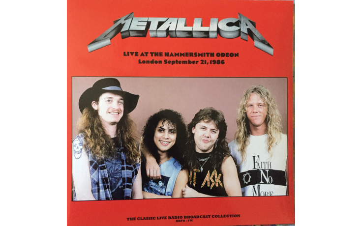 METALLICA - LIVE AT THE HAMMERSMITH ODEON 2021 (SRFM0011CV, 180 gm., Red) SR/EU MINT (9003829977387)