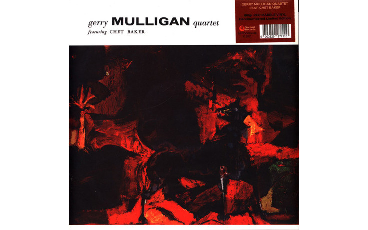 GERRY MULLIGAN QUARTET FEATURING CHET BAKER 1955/2021 (SRPD0004ME, LTD., Red Marble) SR/EU MINT (9003829977110)