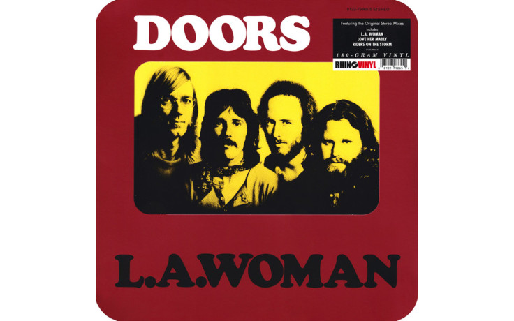 DOORS – L. A. WOMAN 1971 (8122-79865-5, 180 gm. RE-ISSUE) RHINO/EU MINT (0075596032810)