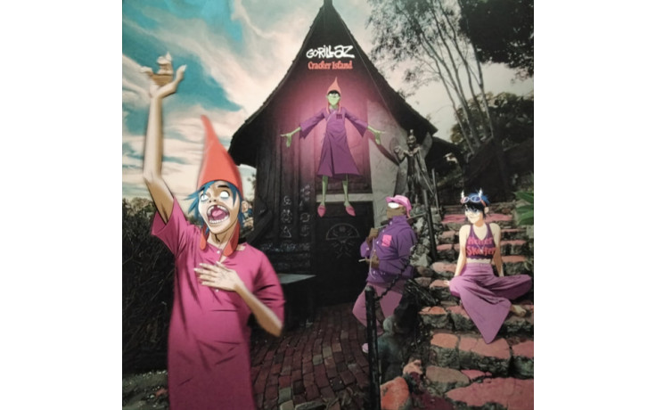 GORILLAZ - CRACKER ISLAND 2023 (5054197213182, Opaque Plum Red) PARLOPHONE/EU MINT (5054197213182)