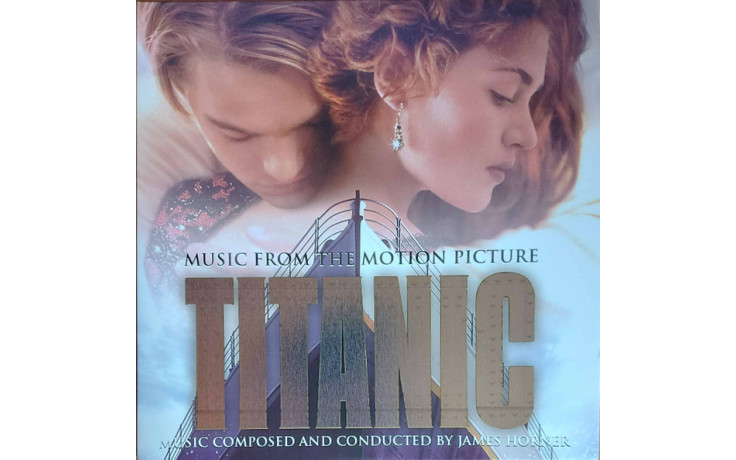JAMES HORNER - TITANIC 2 LP Set 2016/2023 (MOVATM100, LTD., Silver & Black Marbled) MOV/EU MINT (8719262029484)