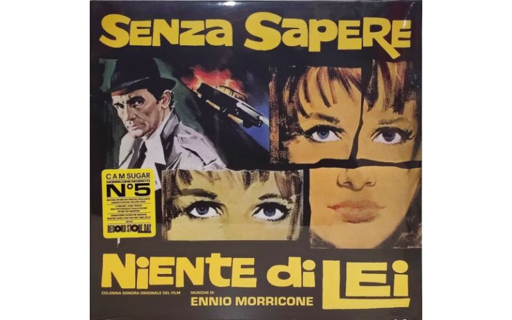 Ennio Morricone - Senza Sapere Niente Di Lei…2023 (cs 013, Ltd., 180 Gm., Yellow) Cam Sugar/eu Mint (8024709238528)
