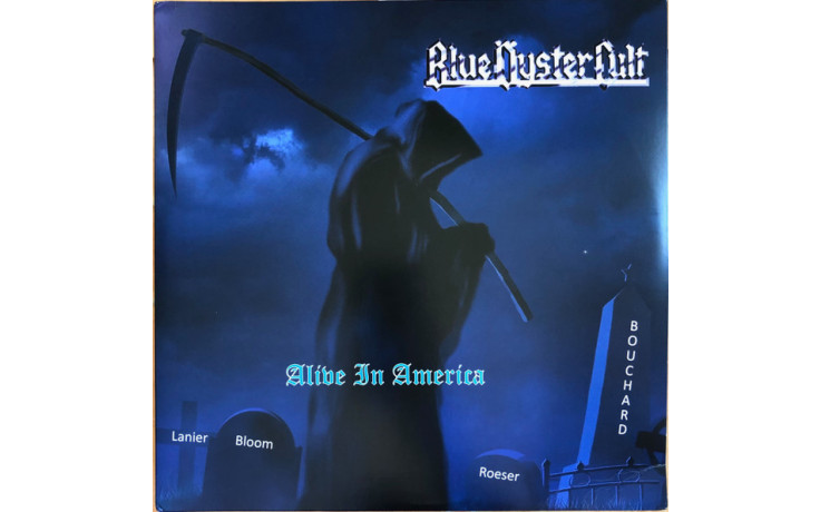 BLUE OYSTER CULT - ALIVE IN AMERICA 2015/2023 (RDEG-LP-723, Blue/Black) RENAISSANCE/EU MINT (0630428072312)