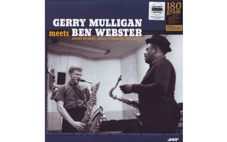 Gerry Mulligan Meets Ben Webster 1960/2010 (jwr 4531, 180 Gm.) Jazz Wax Records/eu Mint (8436028696826)