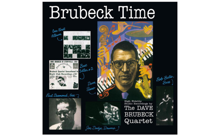 DAVE BRUBECK QUARTET - BRUBECK TIME 1955/2015 (DOL851,180 gm.) DOL/EU MINT (0889397285111)