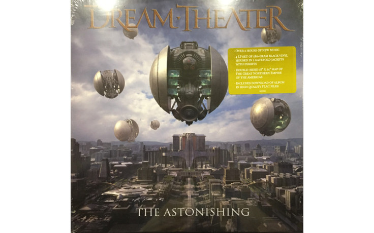 DREAM THEATER - THE ASTONISHING 4 LP Box Set (RR7493-1) ROADRUNNER/EU MINT (0016861749316)