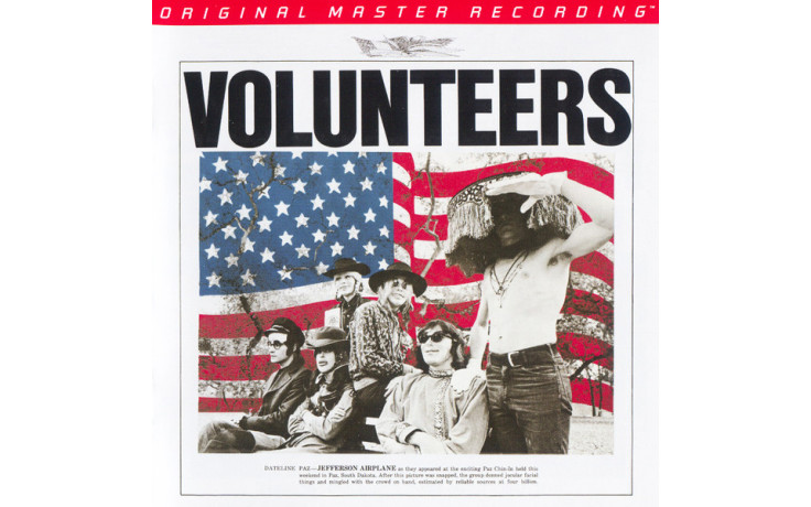 JEFFERSON AIRPLANE - VOLUNTEERS 2 LP Set 1969/2016 (MFSL 2-457, LTD., 12") MOBILE FIDELITY/USA MINT (0821797245715)