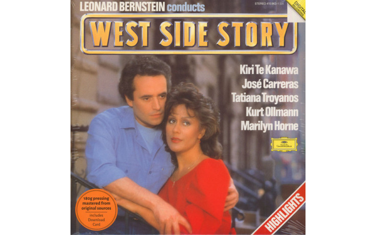 LEONARD BERNSTEIN - WEST SIDE STORY (479580-62, 180 gm.) DEUTSCHE GRAMMOPHON/GER. MINT (0028947958062)