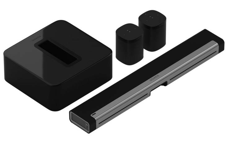 Sonos 5.1. Playbar, Sub & Play:1 Black