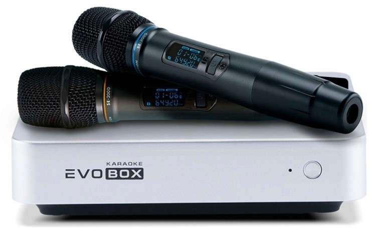 Караоке-система для дому EVOBOX Plus [Graphite] + мікрофони SE 201D