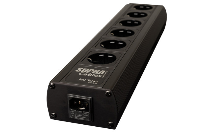 SUPRA MAINS BLOCK MD06-EU/SP SPC SWITCH BK