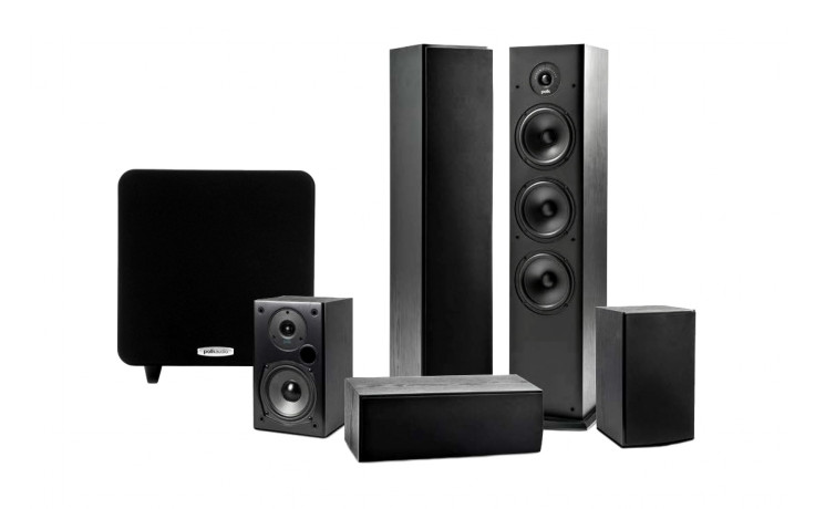 Polk Audio Set 5.1 Polk Audio T50/T15/T30/PSW 111 Black
