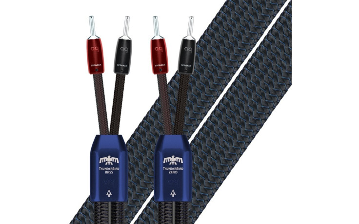 AUDIOQUEST Pair 2.5m Thunderbird Zero Full-Range BAN/S