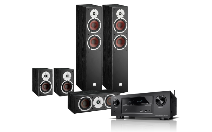 Denon AVR-X1800H + Dali Spektor set 5.0 Black