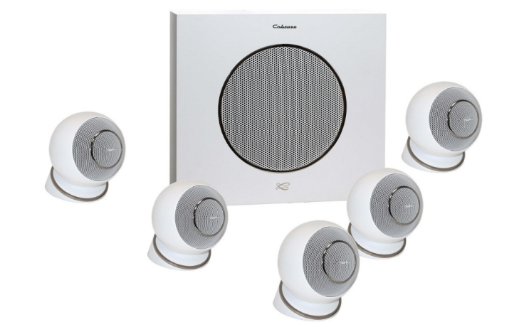 Cabasse Eole 4 5.1 System WS Glossy White