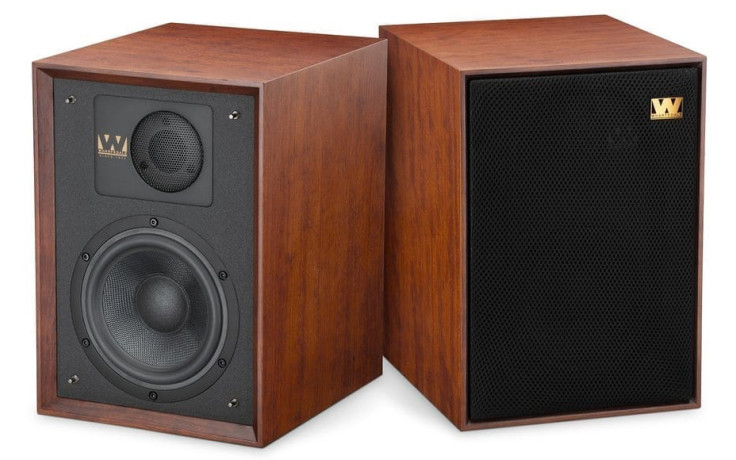 Wharfedale 85th Anniversary Denton Mahogany Red