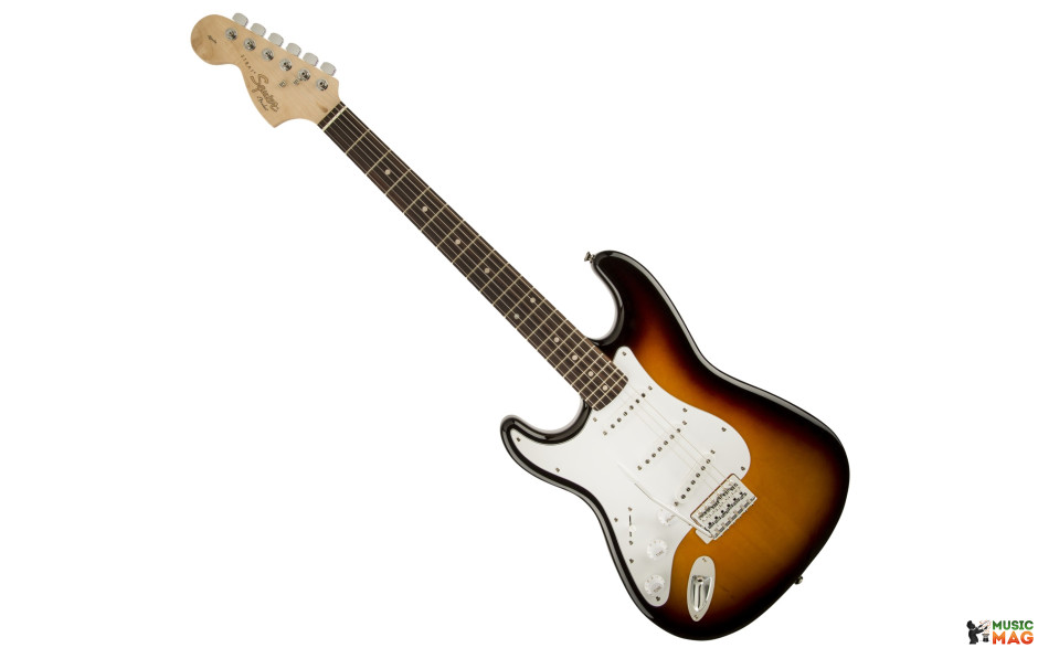 SQUIER by FENDER AFFINITY SERIES STRATOCASTER LH LR BROWN SUNBURST