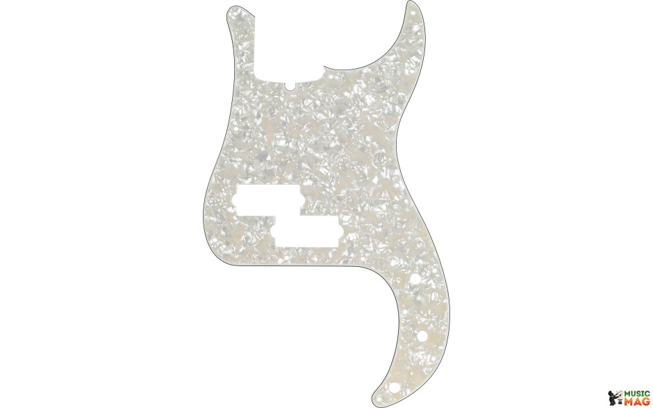 FENDER PICKGUARD FOR STANDARD PRECISION BASS 13-HOLE MODERN-STYLE WHITE PEARL