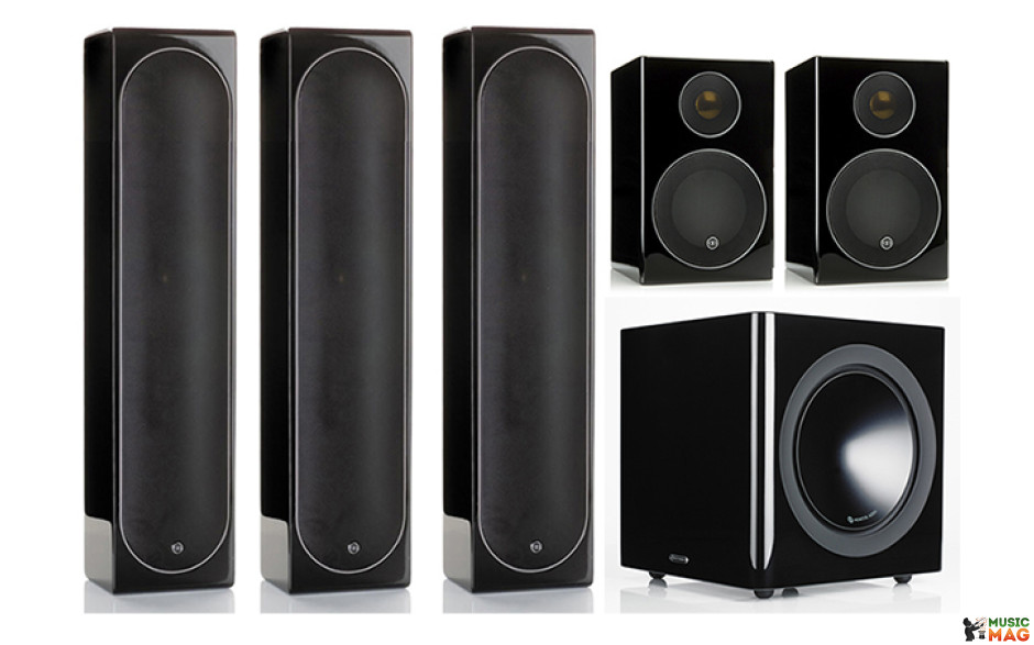 Monitor Audio Radius 225/225/90/380 set 5.1 Black