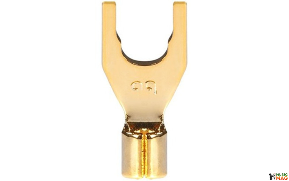 AUDIOQUEST spc Crimp P10M/G Gold Spade SET/40