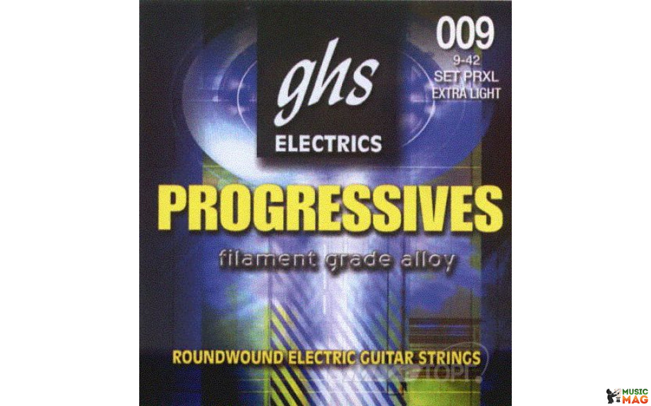 GHS STRINGS PROGRESSIVES PRXL 09-42