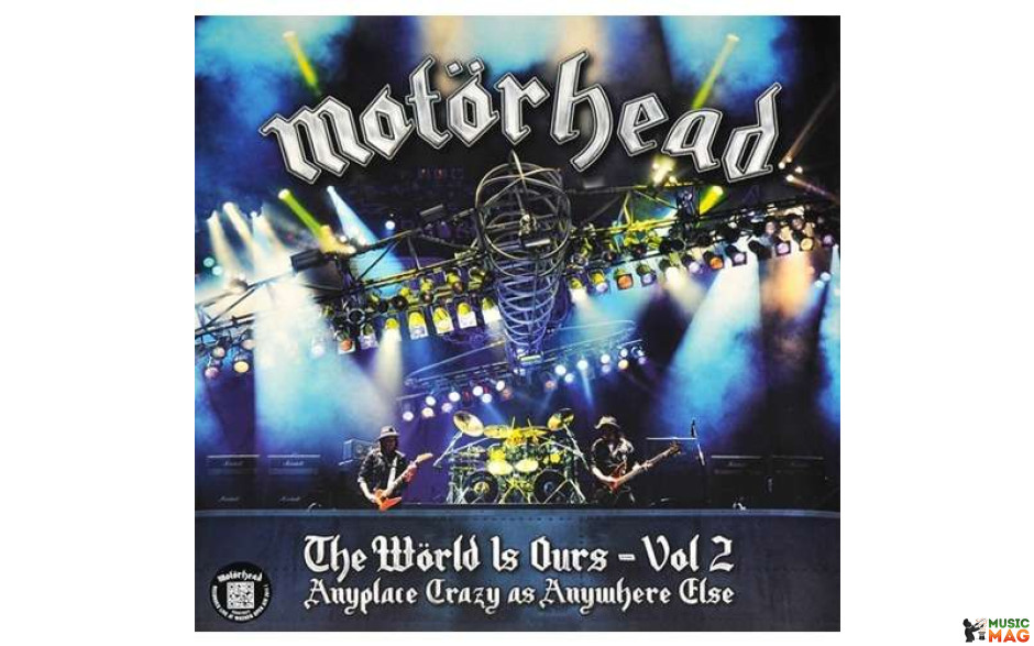 MOTORHEAD - THE WORLD IS OURS - VOL 2, 2 LP Set 2012 (5099997296515) GAT, WARNER/EU, MINT (5099997296515)