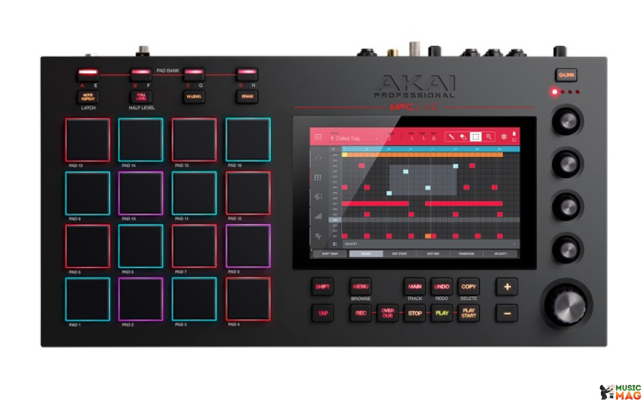 AKAI MPC LIVE Hybrid Standalone Hardware DAW with Software Integration