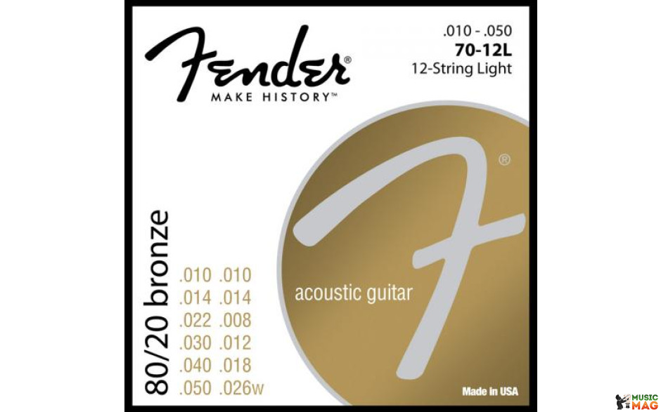 FENDER 70-12L