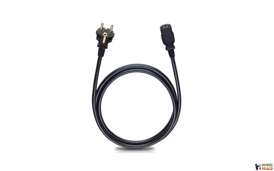 OEHLBACH Powercord C13/150 black, 1,5 м