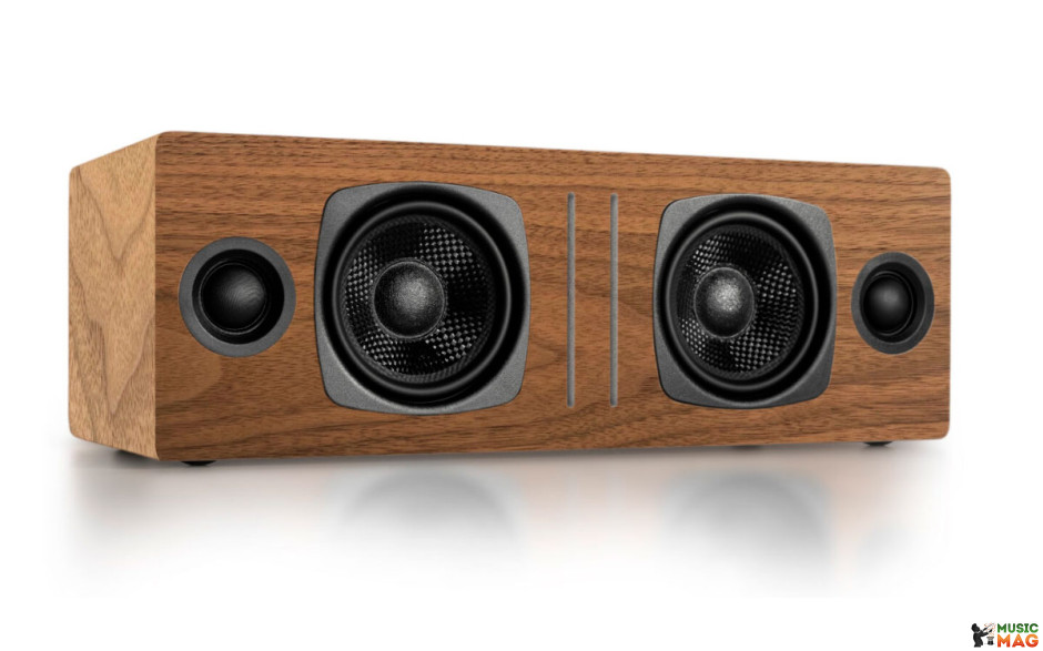 Audioengine B2 White Wireless Speaker Walnut