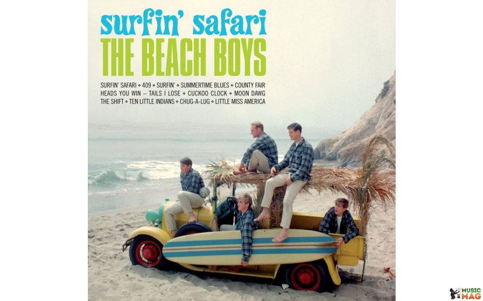 BEACH BOYS - SURFIN SAFARI 1962/2014 (8436542016087, 180 gm.) WAX TIME/EU MINT (8436542016087)