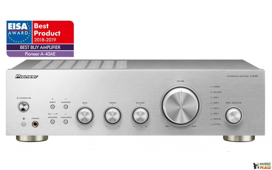 Pioneer A-40AE Silver