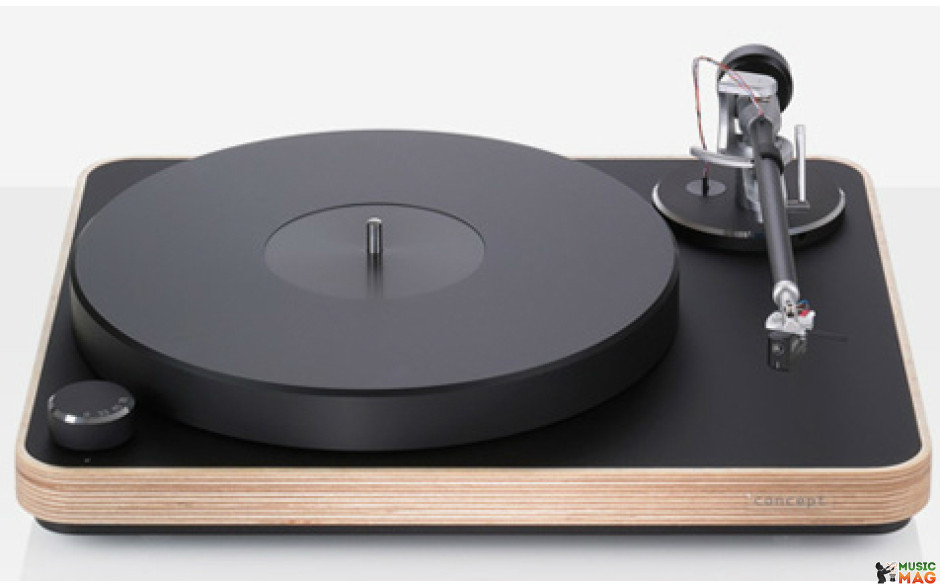 Clearaudio Concept (MC) Black with wood (TP054/Wood)