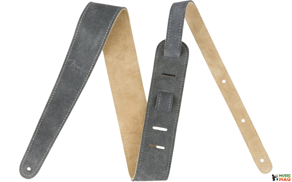 FENDER 2" REVERSIBLE SUEDE STRAP GRAY/TAN