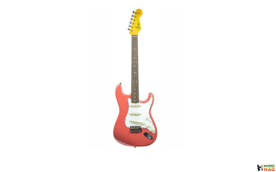 FENDER CUSTOM SHOP 1964 STRAT JOURNEYMAN RELIC CUSTOM BUILT AGED FIESTA RED