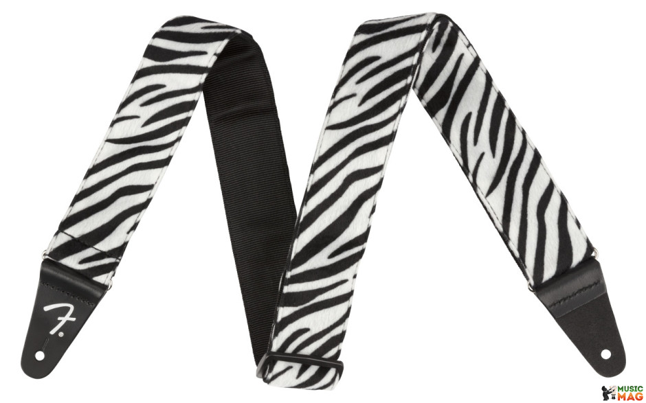 FENDER 2" WILD ZEBRA STRAP